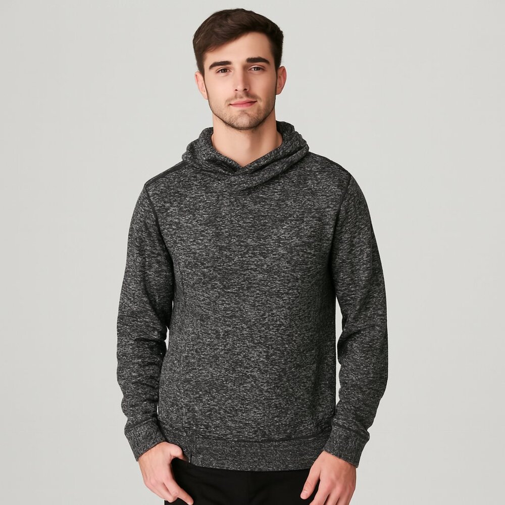 Rumors Original Youth XL heathered charcoal gray sweatshirt fleece lined hoodie